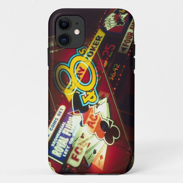 Doppelbelegung, Inneres Casino, Las Vegas Case-Mate iPhone Hülle (Rückseite)