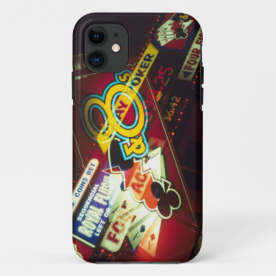 Doppelbelichtung, Innenraum Casino, Las Vegas, iPhone 11 Hülle