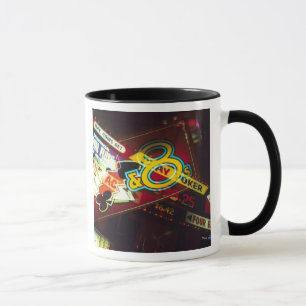 Doppelbelichtung, Innenraum Casino, Las Vegas, Tasse