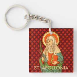 Doppelbild St. Apollonia (VVP 001) Schlüsselanhänger