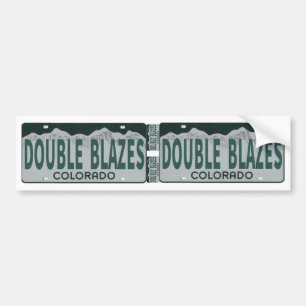 Doppelblasen Colorado-Schnitt-N-Stick Autoaufkleber