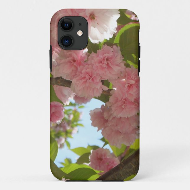 Doppelblühende Kirschbaum III Frühlingsflora Case-Mate iPhone Hülle (Rückseite)