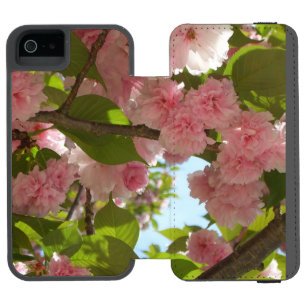Doppelblühende Kirschbaum III Frühlingsflora Incipio Watson™ iPhone 5 Geldbörsen Hülle