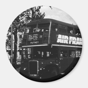 Doppeldeckbus Vintag England London Magnet