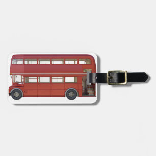 Doppeldecker-Rot-Bus Gepäckanhänger