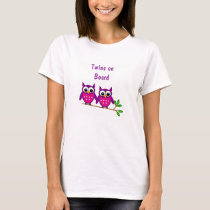 Doppeleulen-Mutterschafts-T - Shirt