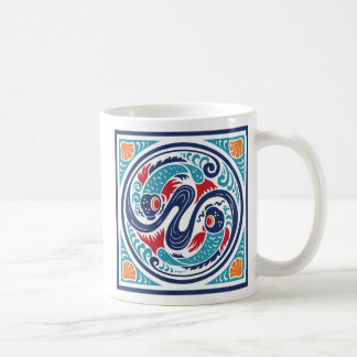 Doppelfische Kaffeetasse