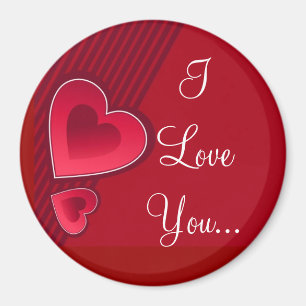 Doppelherzen I Liebe Sie Magnet