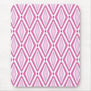 Doppelhintere Diamantpinke Mousepad
