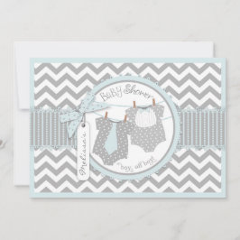 Doppeljungen-Krawatten-Bogen-Krawatten-Zickzack Einladung