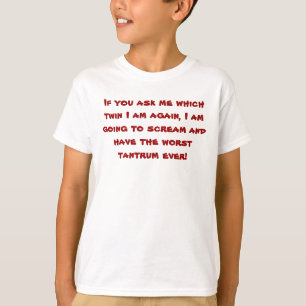 Doppeljungen-Shirt (Gehirne) T-Shirt