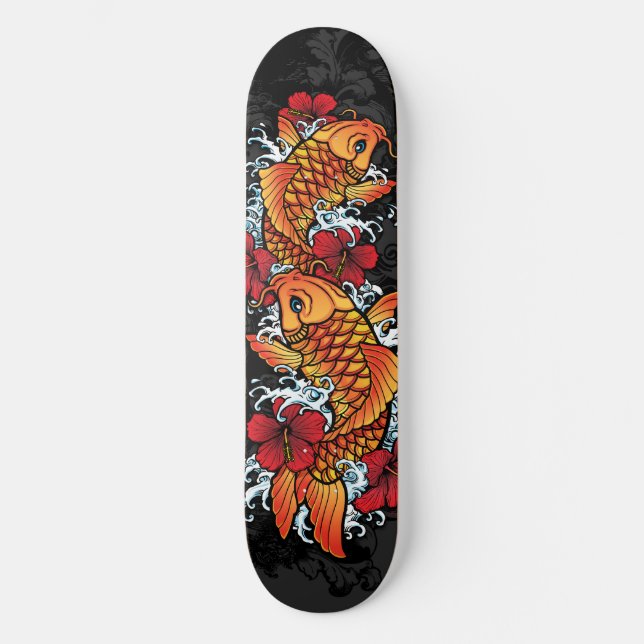 Doppelkoi Skateboard (Vorderseite)