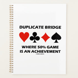 Doppelkopf Bridge, wo 50% Spiel eine Errungenschaf Planer