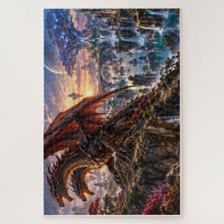 Doppelköpfiger Drache und verzaubertes Königreich