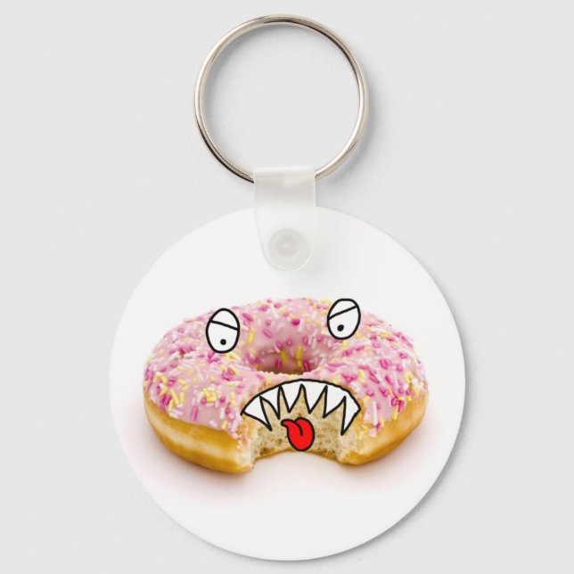 Doppelmonsterkette Schlüsselanhänger (Vorderseite)