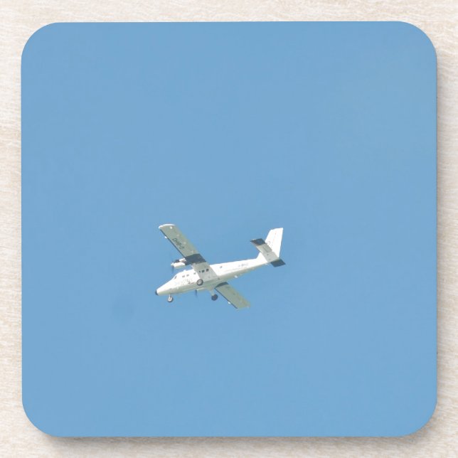 Doppelotter im Flug Untersetzer (Vorderseite)