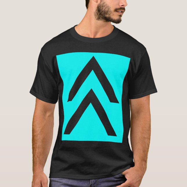 Doppelpfeil T-Shirt (Vorderseite)
