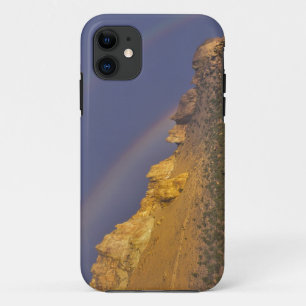Doppelregenbogen über einer Felsformation nahe Smi Case-Mate iPhone Hülle
