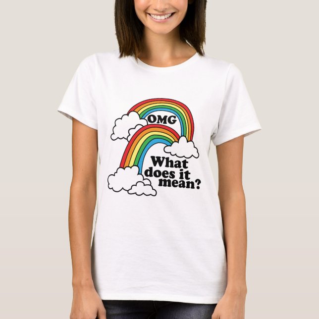 Doppelschleife T-Shirt (Vorderseite)