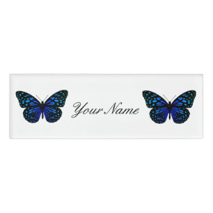 Doppelschmetterlinge Thunder_Cove Namenschild