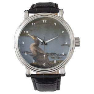 Doppelschnabelkormoran Armbanduhr
