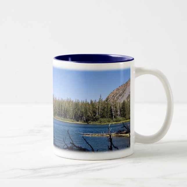 Doppelseen, CA Zweifarbige Tasse (Rechts)