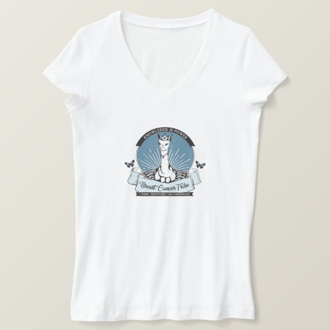 Doppelseitig, PG V-Hals T, mehrfarbig T-Shirt (Design vorne)