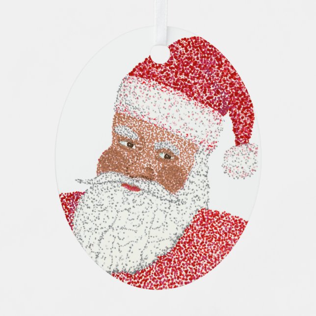 Doppelseitig zwei Schattierungen Weihnachtsfeierta Ornament Aus Metall (Vorderseite)