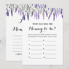 Doppelseitige - 2 Kinderduschspiele - Wie alt | Be Einladung