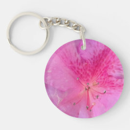 Doppelseitige Circle Acryl Schlüsselanhänger