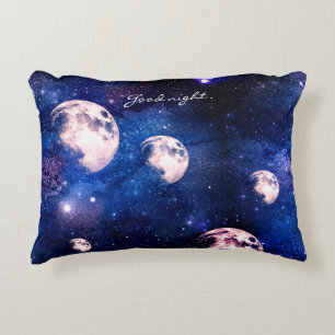 Doppelseitige Zuhause Himmelmonde Gute Nacht, benu Dekokissen