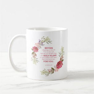 Doppelseitiger Jeremiah 1:5 Tasse