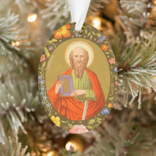 Doppelseitiger St. Paul (PM 06) Acrylglas Ornament