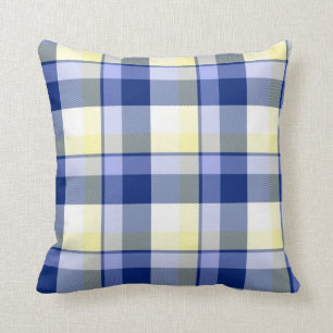 Doppelseitiger Tartan-kariertes Entwurfs-Kissen Kissen