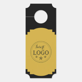 Doppelseitiger TicketDoor-Hanger mit QR-Code und L Türanhänger