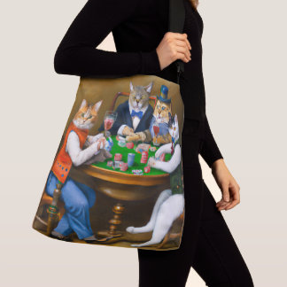 Doppelseitiges Crossbody-Beutel Tragetaschen Mit Langen Trägern