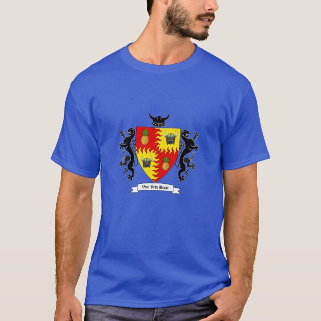 Doppelseitiges Heraldry-Shirt, Veni Vedi Beepi T-Shirt (Vorderseite)