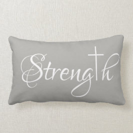 Doppelseitiges Kissen der Stärke/des Glaubens