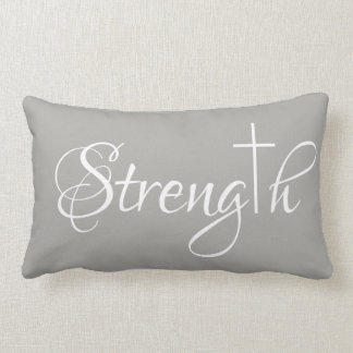 Doppelseitiges Kissen der Stärke/des Glaubens