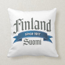 Doppelseitiges Kissen Finnlands seit 1917