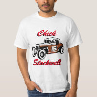 Doppelseitiges T-Shirt Racearena Küken Stockwell