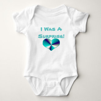 DOPPELShirt WAR ICH EIN SURPISE Baby Strampler