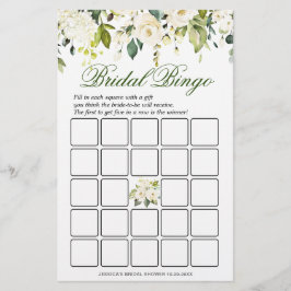 DOPPELSIERTES Brautparty mit weißer Rose