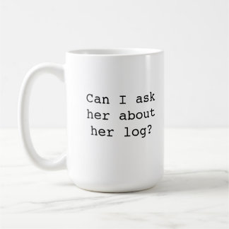 Doppelspitzen-Klotz-Dame Mug Kaffeetasse