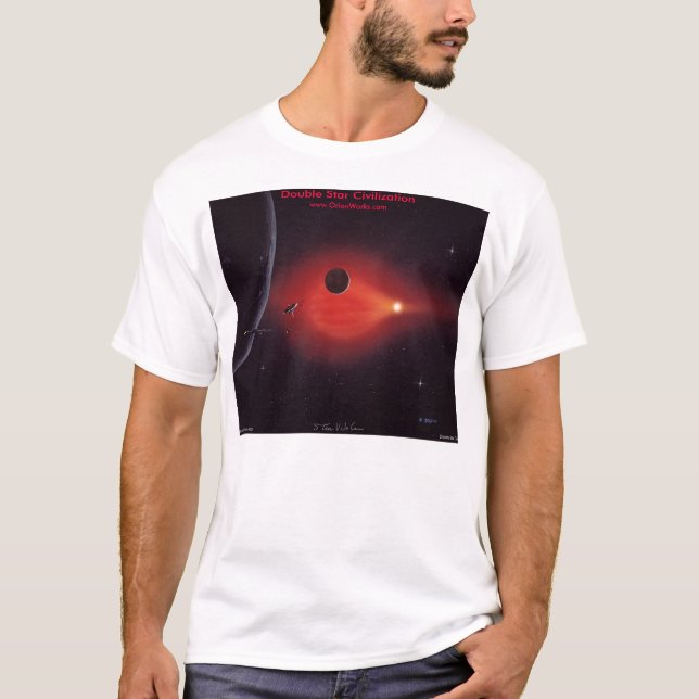 Doppelstern-Zivilisation T-Shirt (Vorderseite)