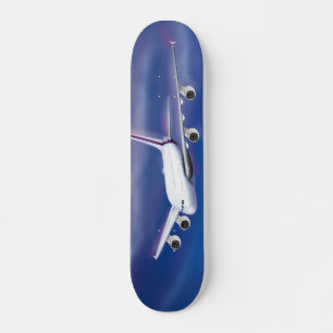 Doppelstock-Kommerzialflugzeug Skateboard