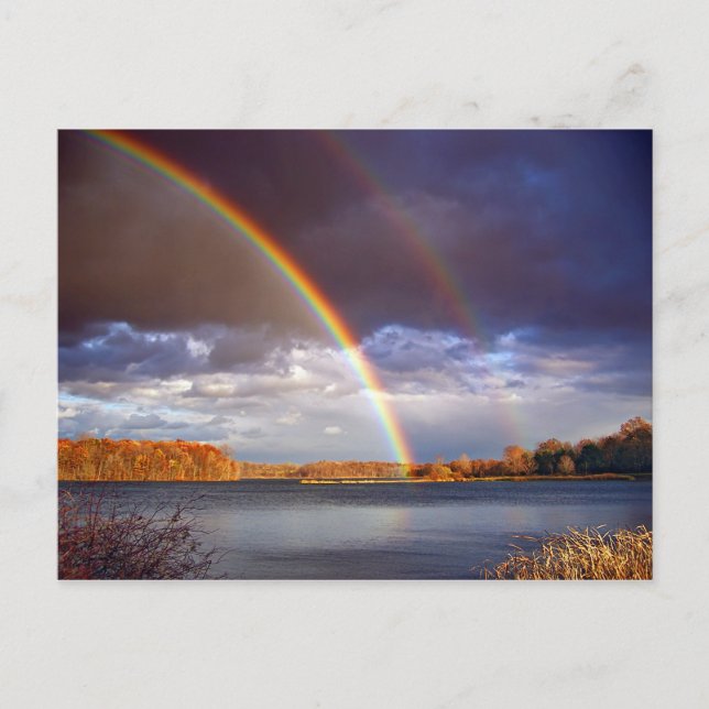 Doppelt-Bögen Postkarte (Vorderseite)