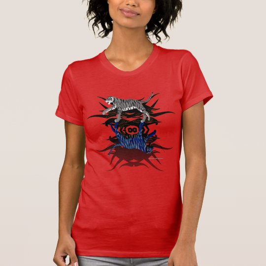 DoppelT - Shirt der tiger-Damen-Jersey