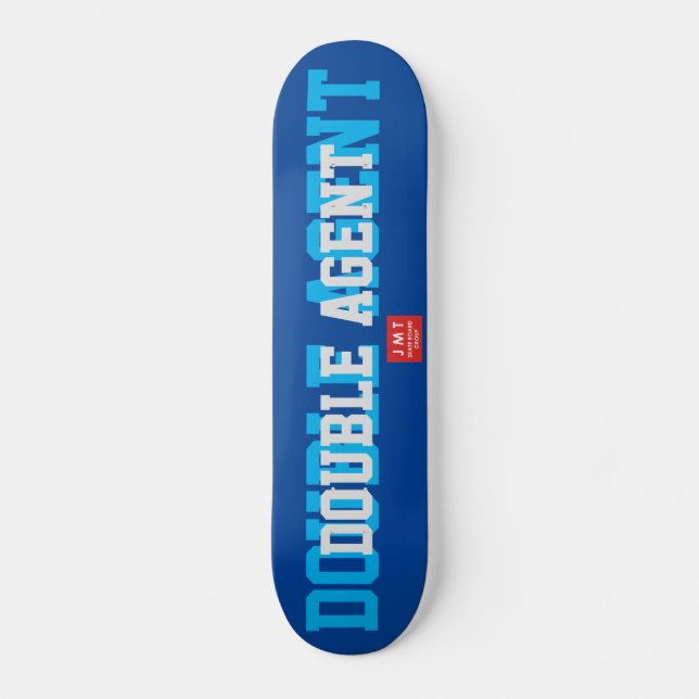 DOPPELTE AGENT-Skateboard Skateboard (Vorderseite)
