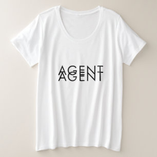 Doppelte Agenten Große Größe T-Shirt